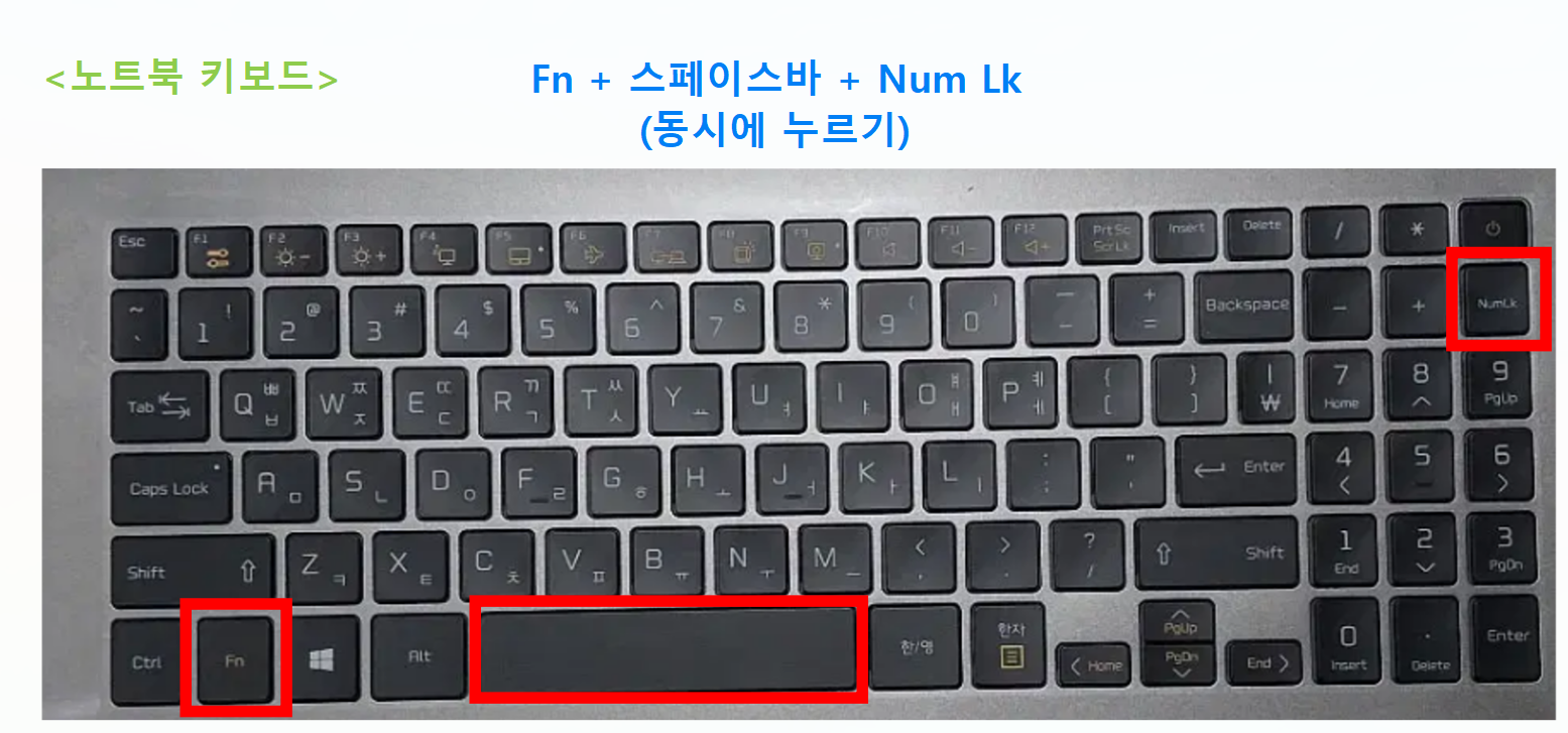 컴퓨터 키보드에 자판을 쳐도 글자가 안써져요 (해결방법 3가지)