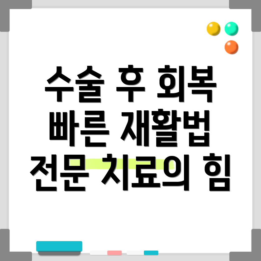 고관절 수술 후 회복