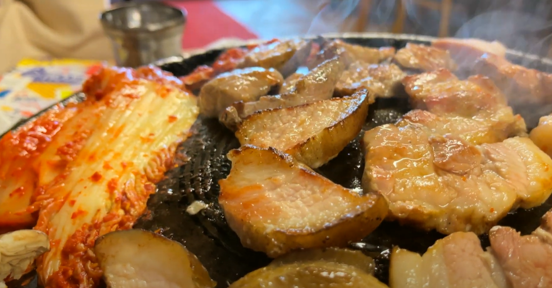  여수 짚회관 삼겹살 맛집 후기!