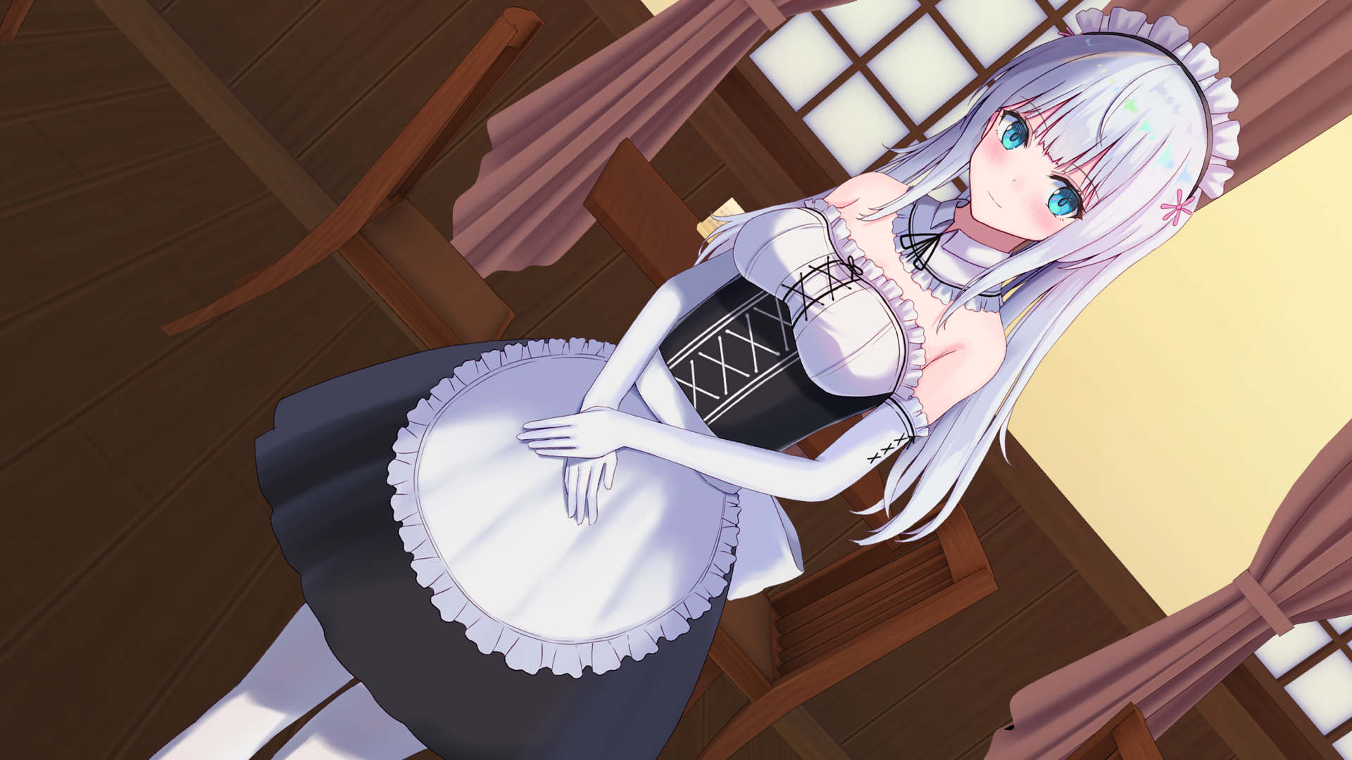  메이드 NTR (メイドNTR - おおかみの休日) 다운로드