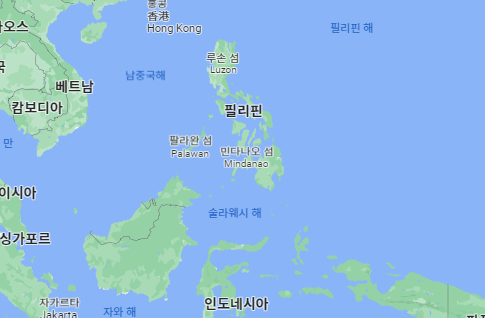 필리핀-지도