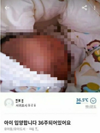  당근마켓 아기 20만 원 게시한 엄마 "우리 아이 20만원에 데려가세요"
