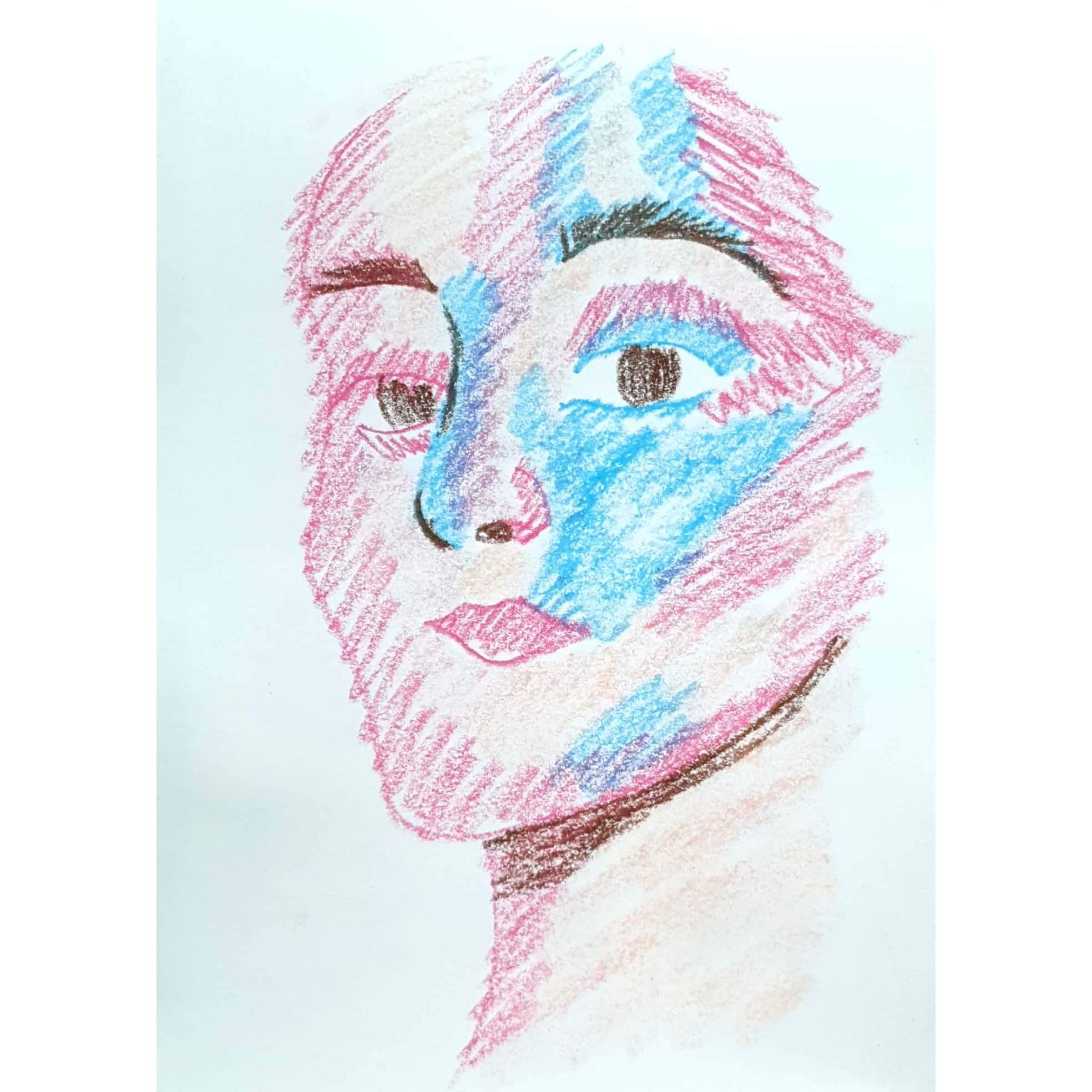  Morning 아침 / 일러스트레이션 그림 드로잉 / 인물화 그리기