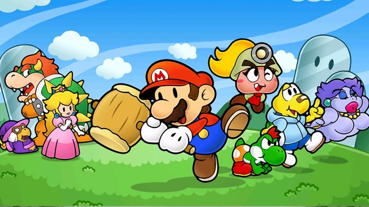  닌텐도 게임큐브 / NGC - 페이퍼 마리오 천년의 문 (Paper Mario The Thousand-Year Door - ペーパーマリオRPG) iso 다운로드