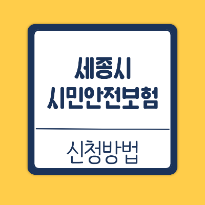 세종시민안전보험