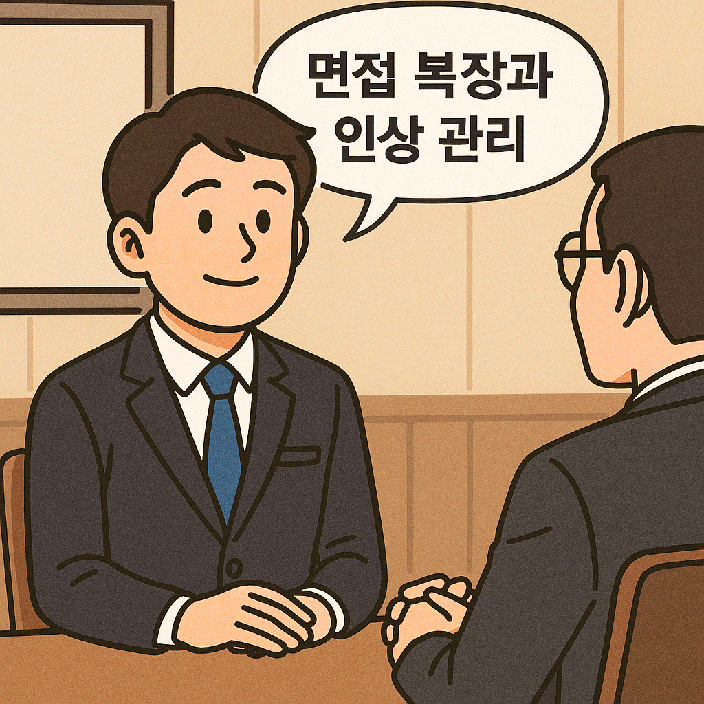 면접 복장과 인상 관리