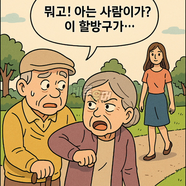 젊은 아가씨가 저희 영감이랑 빤쓰바람으로 보는 사이라네요;; 3