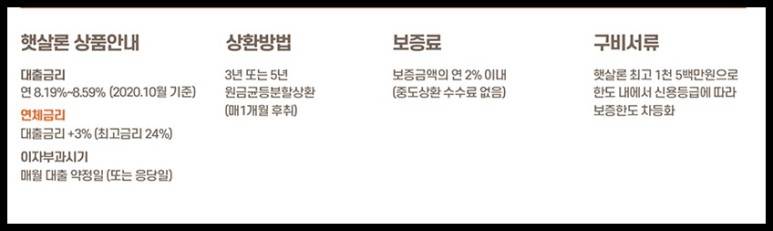 대구 자영업 정부지원서민대출 햇살론 생계 자격 저금리 신용 공무원 자영업 계약직 6
