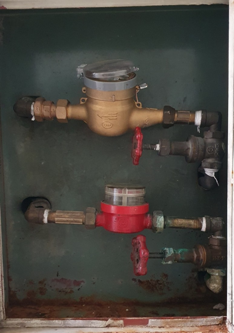 상수도 제거 계량기필터 설치 4