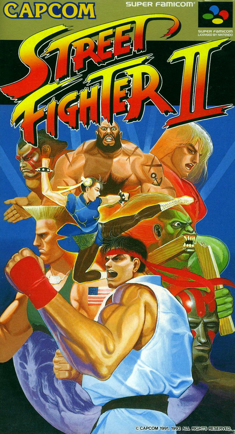  스트리트 파이터 2 - 슈퍼 패미컴 / Super Famicom (콘솔 게임 치트)