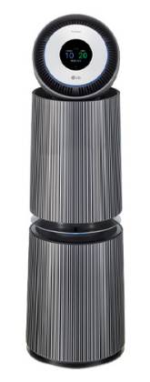 LG 퓨리케어 360도 공기청정기 알파 아이언 그레이AS331NNFC&#44; AS331NNFC