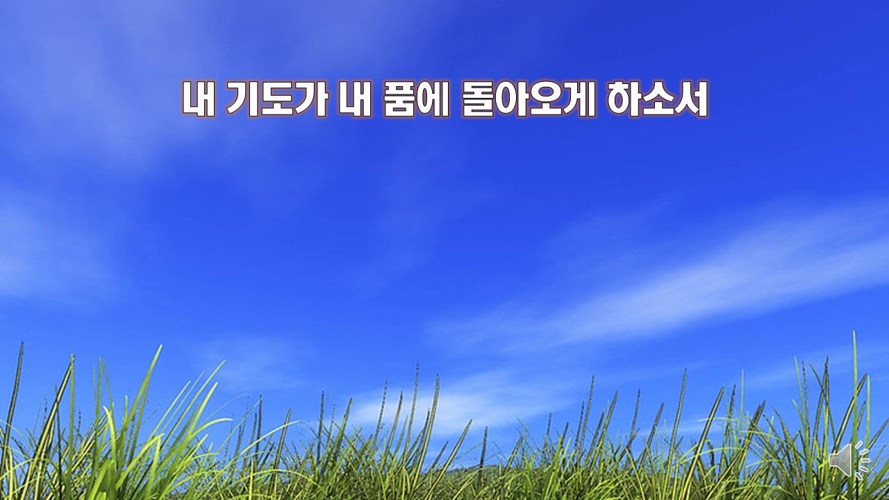 매일성경 : 시편 35:1-18 내 기도가 내 품에 돌아오게 하소서