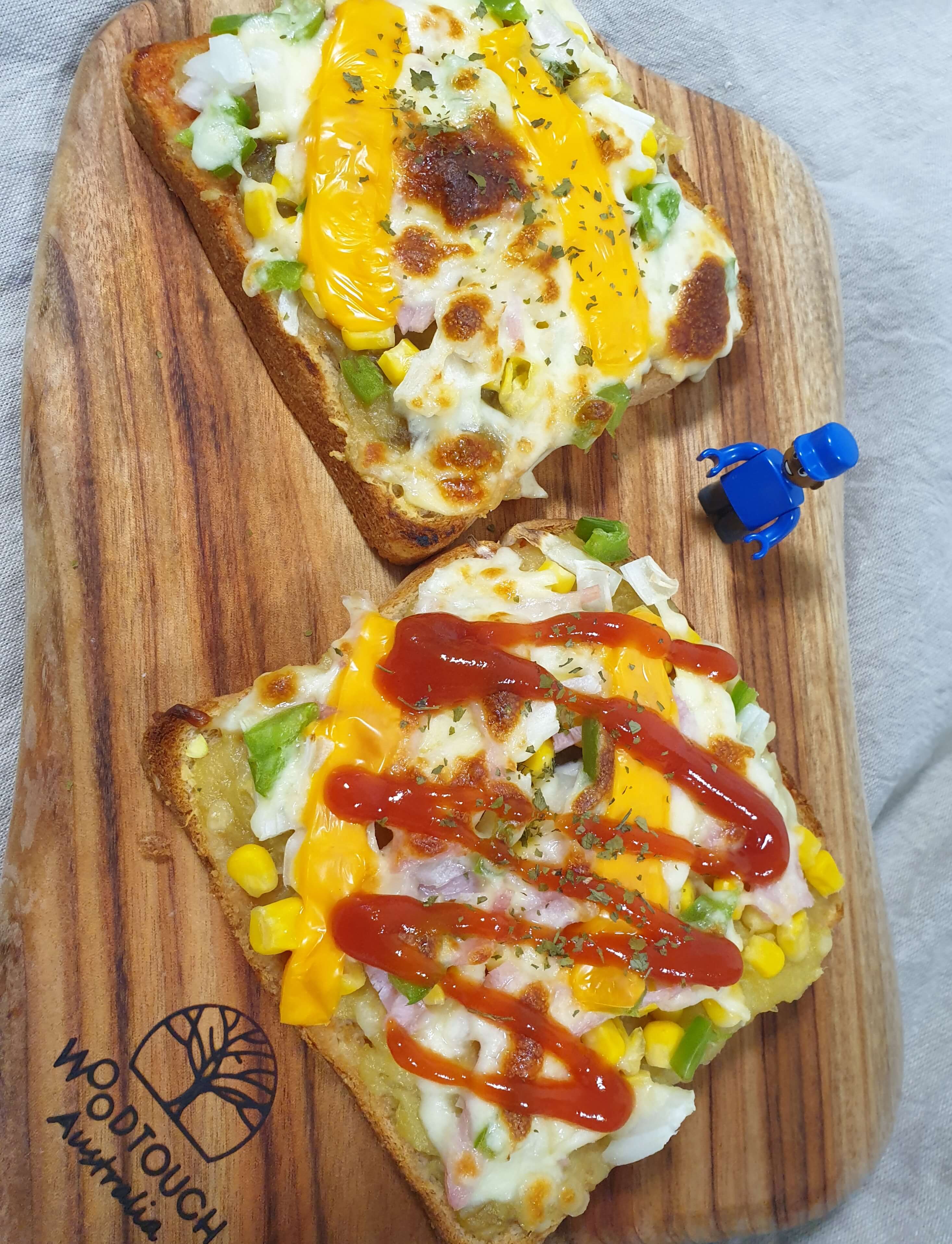  고구마 피자 토스트, 고구마 식빵 피자 만들기