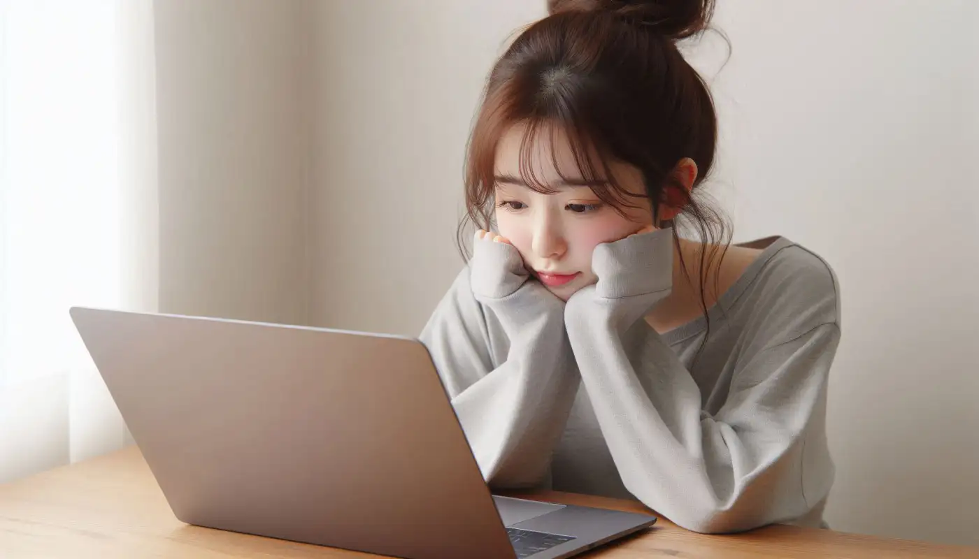 오픈ai-소라-관련주를-알아보고-자산관리하는-여성의-모습