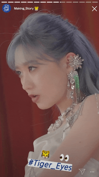  [러블리즈 류수정] 솔로앨범 'Tiger Eyes' 메이킹 스토리 움짤 (+ 수트댄스 티저) (Lovelyz Sujeong Gif : Tiger Eyes Making story)