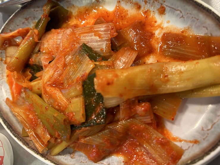 대파김치