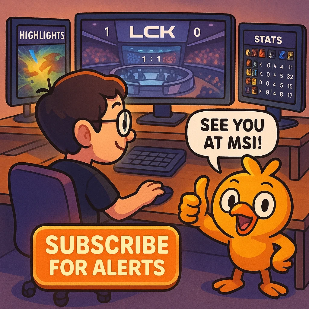 2025 LCK 스프링 시즌 완전정복: 일정부터 실시간 중계 시청법까지 한눈에!