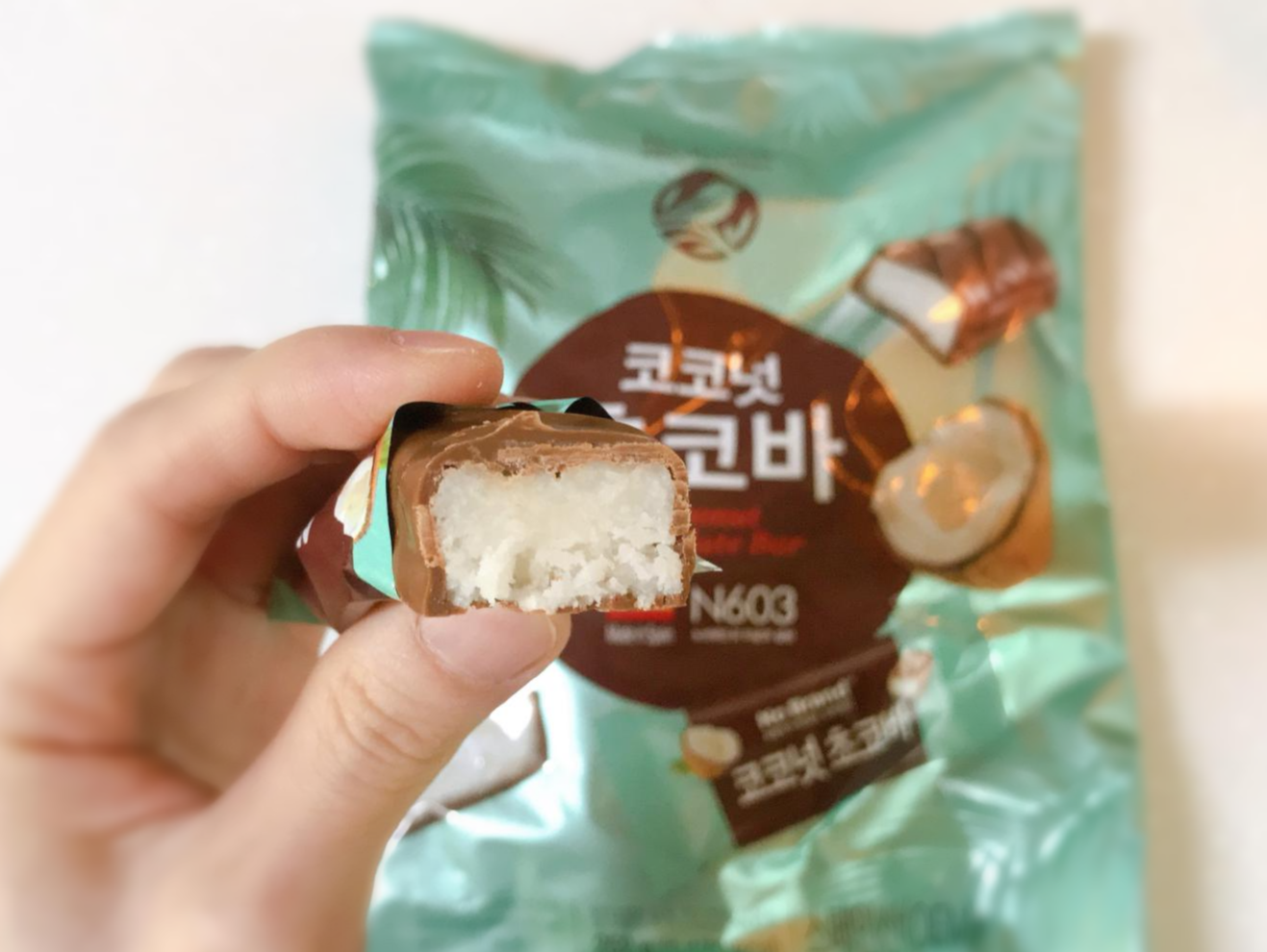  [노브랜드] 코코넛 초코바 리뷰 / 영양성분