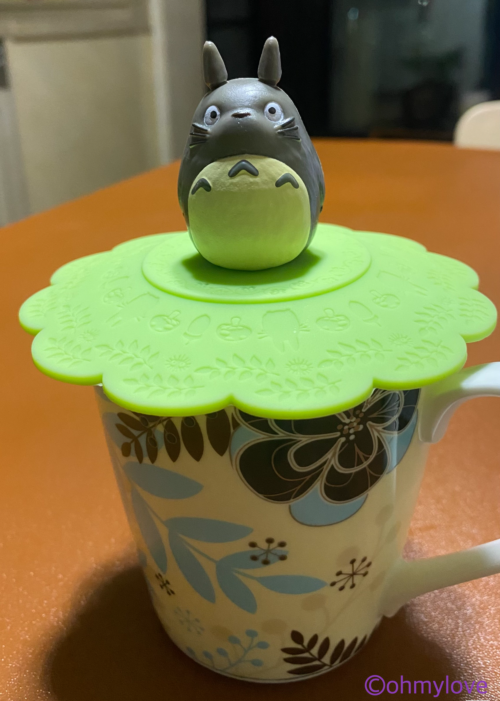 유후인 토토로 실리콘 컵 덮개