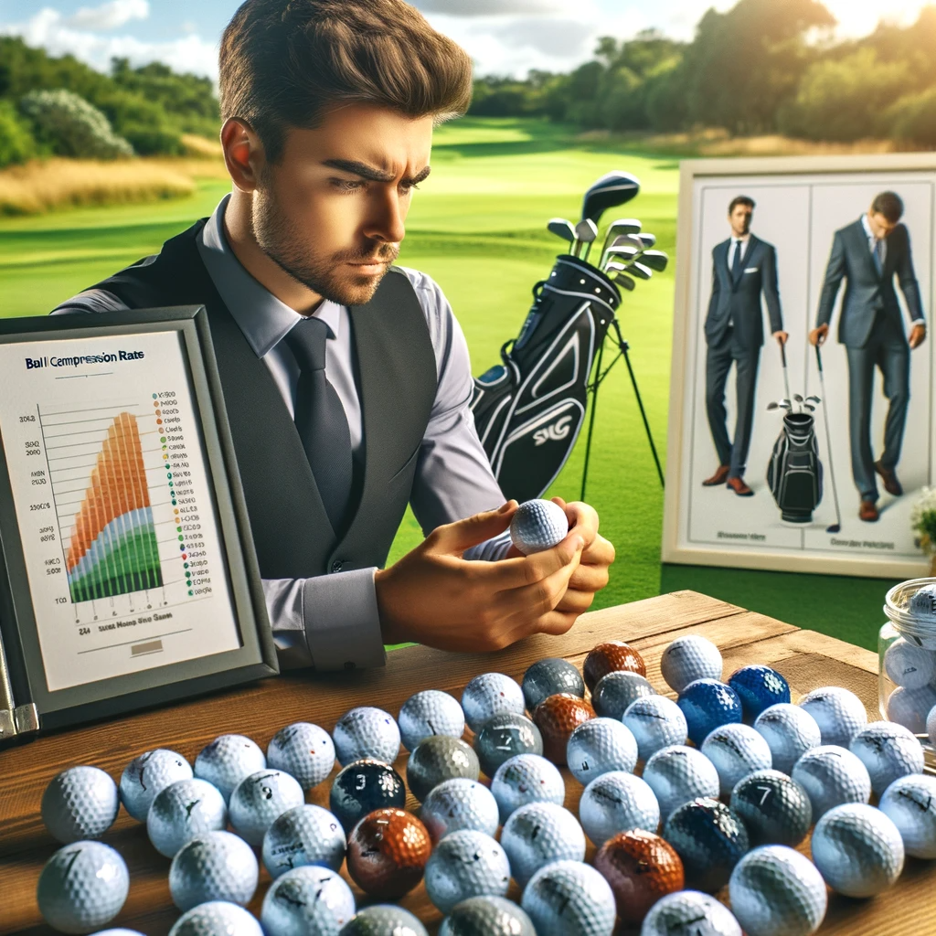 고성능 골프 볼: 다양한 압축 비율의 효과 - 개인의 스타일과 볼 선택