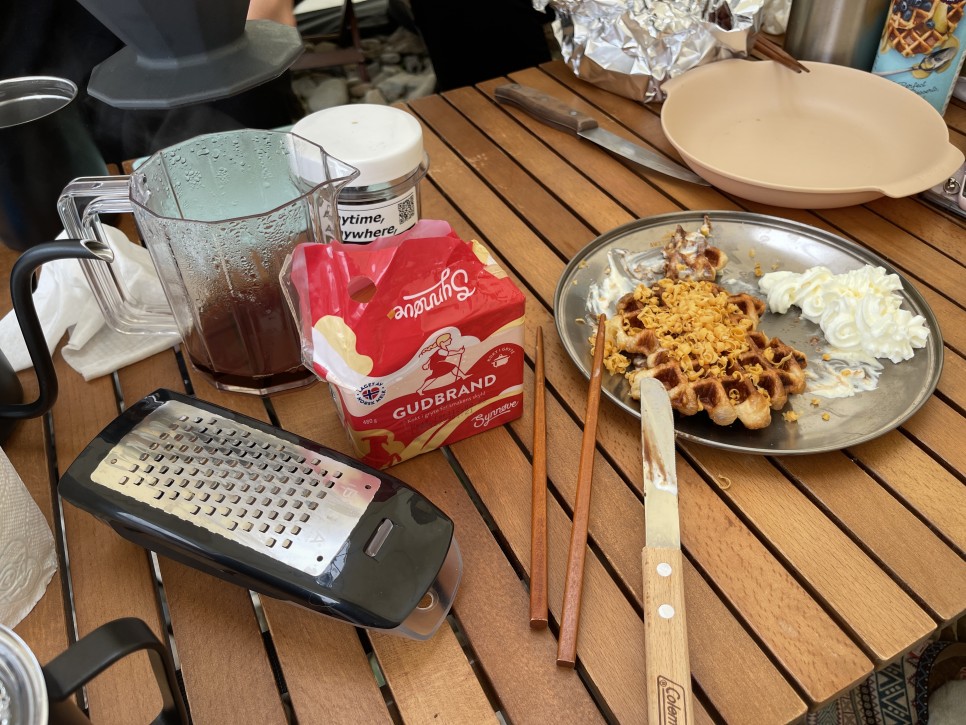 / 쩝쩝박사님들과 신나는 먹부림 [캠핑기록] 수주팔봉 노지캠핑 31