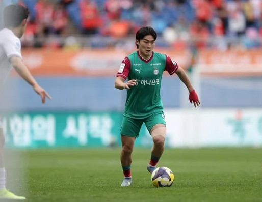 대전하나시티즌 강윤성 선수 사진