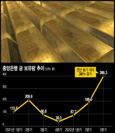 중앙은행-금-보유량-추이