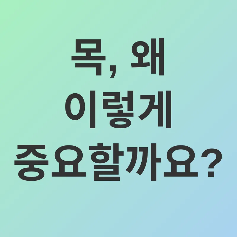 목 건강 관리_1