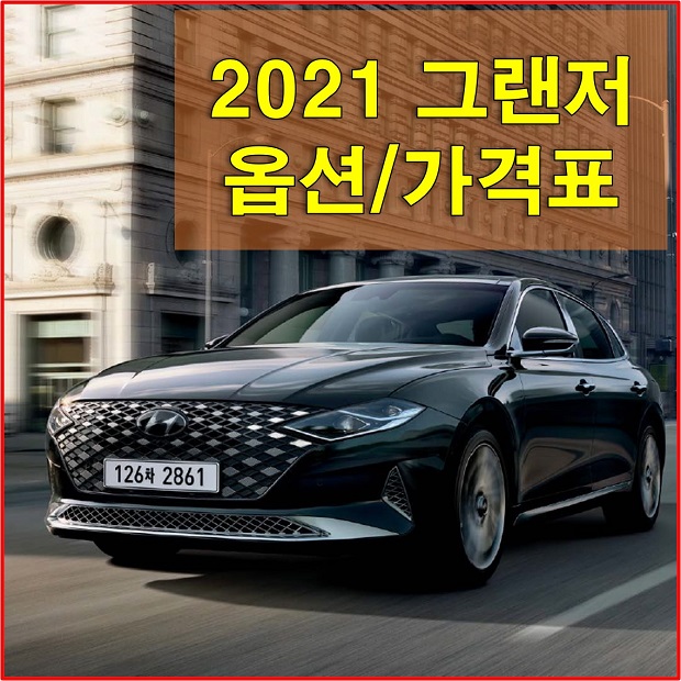 2021 그랜져 하이브리드 트림별 가격 및 옵션 알아보자! (가격표와 카탈로그 다운로드 및 현대차 홈페이지 바로가기!)