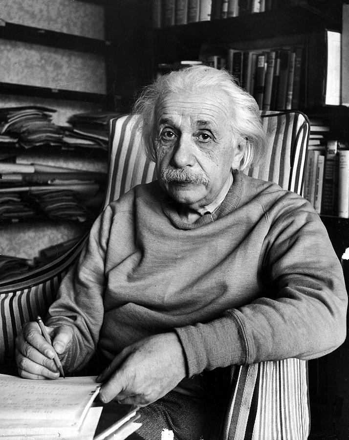 아이젠슈타트가 찍은 알버트 아인슈타인(Albert Einstein)