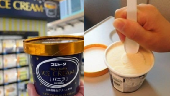 안 녹아서 인기라는 일본의 아이스크림