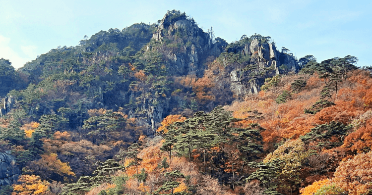 가야산 가을