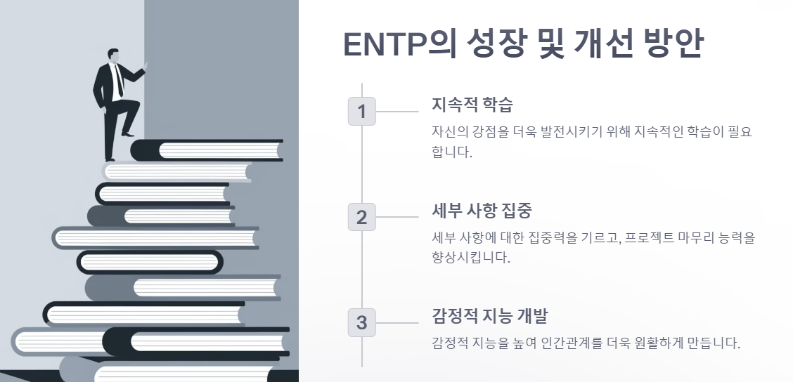 ENTP의 성장 및 개선방안