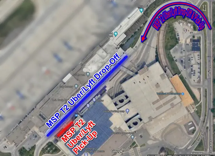 MSP T2 Drop-Off &amp; Pick-Up