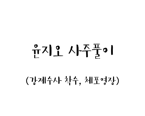  윤지오 사주풀이 (강제수사 착수, 체포영장)