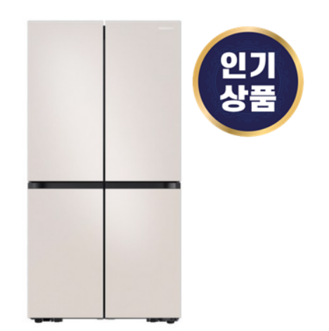  RF84C926A4E 삼성전자 비스포크 4도어 냉장고 메탈 870L 추천
