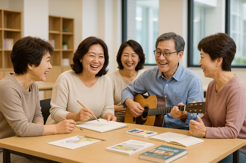 50대,60대 중년 우울·스트레스 해소하는 취미 시작법 7단계