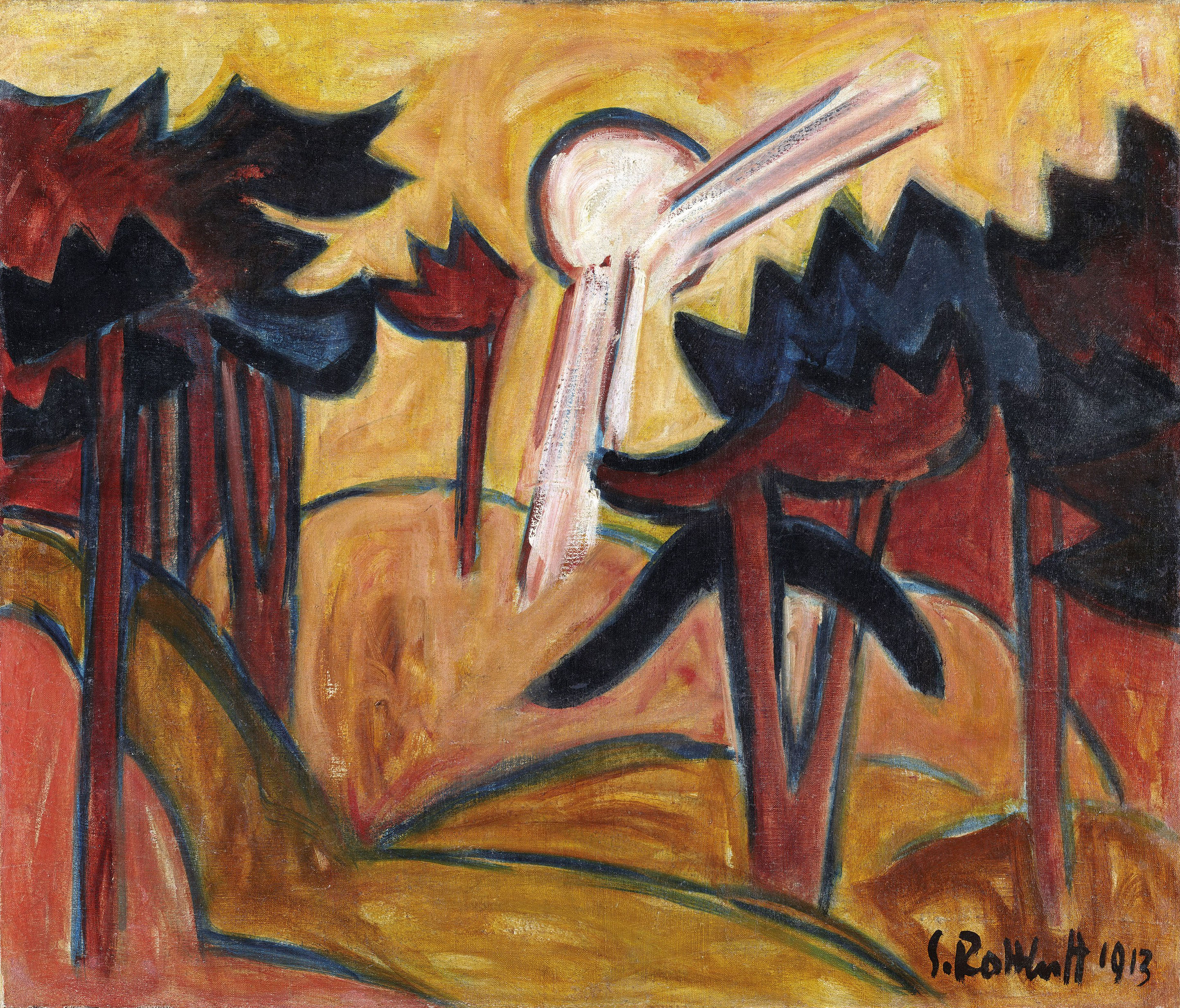 카를 슈미트 로틀루프(Karl Schmidt Rottluff), 독일, 미술가, 1884-1976