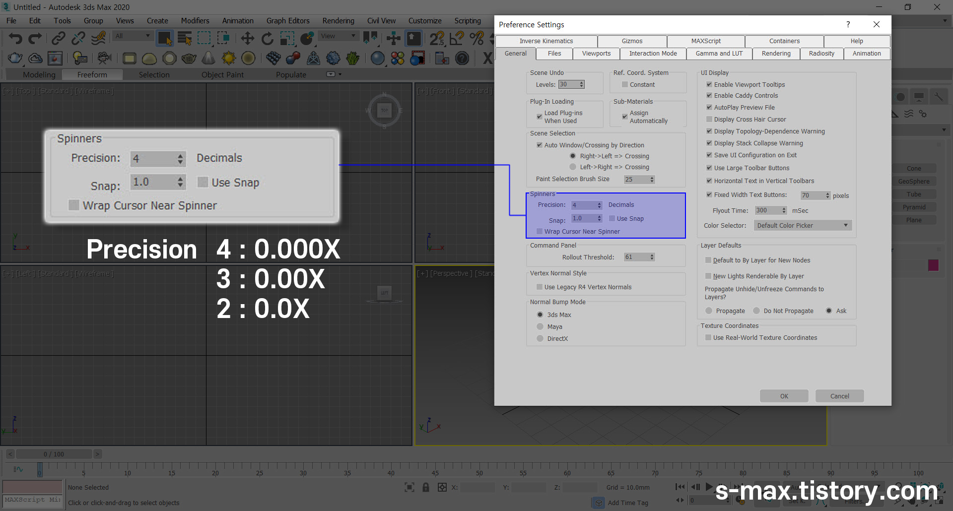 How to reset 3ds max user preference settings back to default