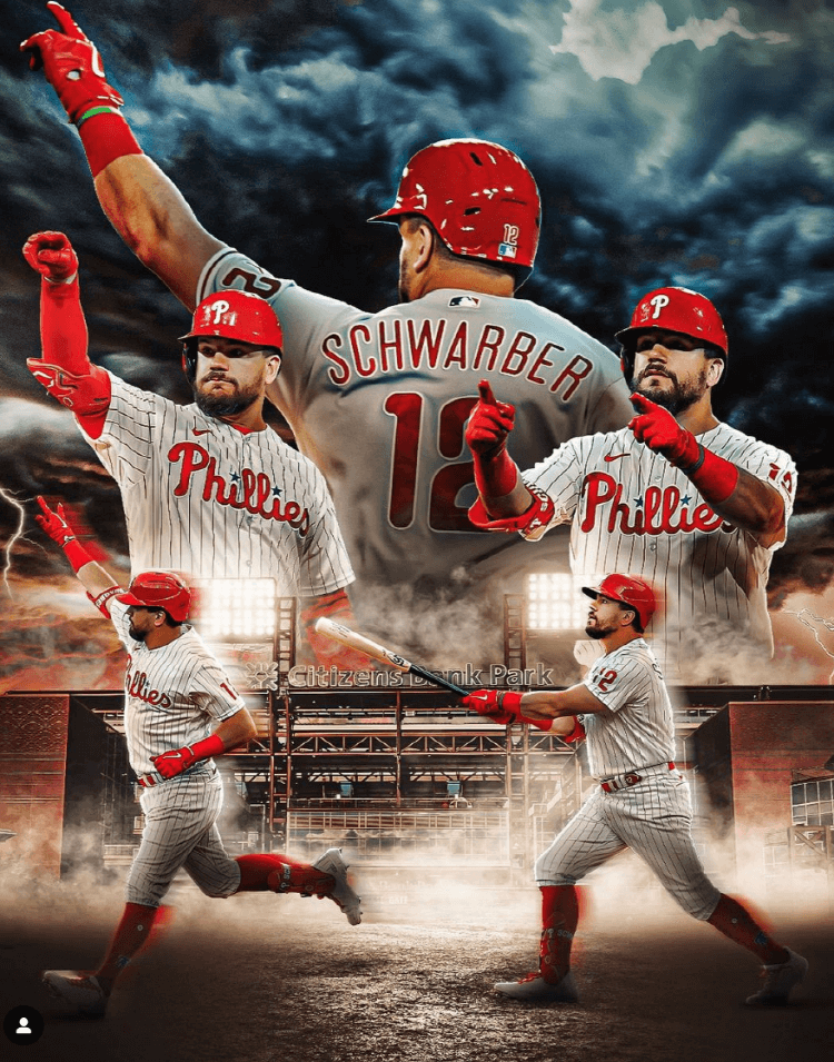 NL 외야수 실버슬러거상 수상자 카일 슈와버(PHI)