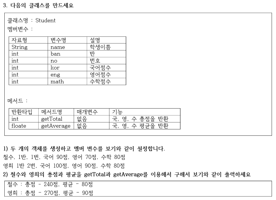 [Java] 240319 TIL 객체지향 I - 1
