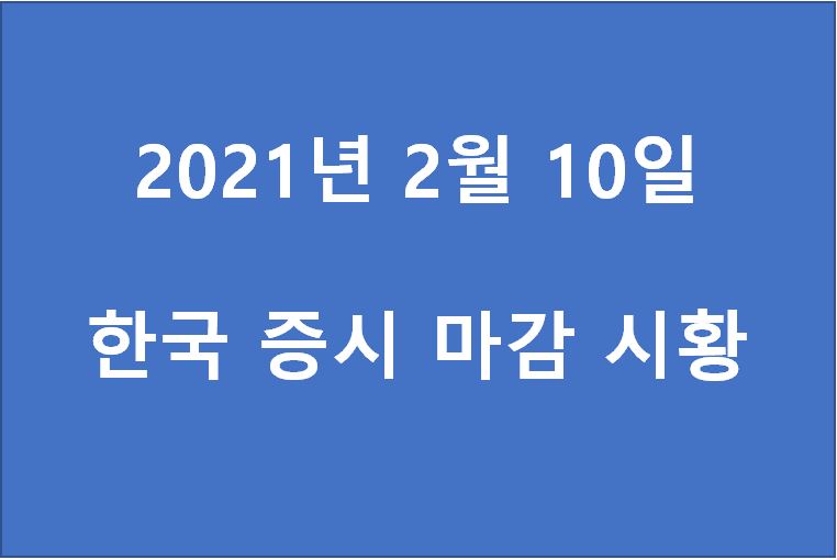  2월 10일 한국 증시 마감 시황(특징주 - 대한유화, 마이더스AI, 바이넥스, 이수앱지스, 대원미디어, 동방, KCTC, 진매트릭스, HMM, 대림제지)주가