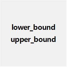 lower_bound, upper_bound