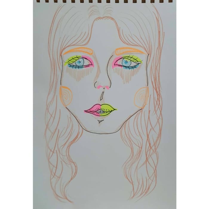  혼란 Confused 일러스트 그림 드로잉 2020