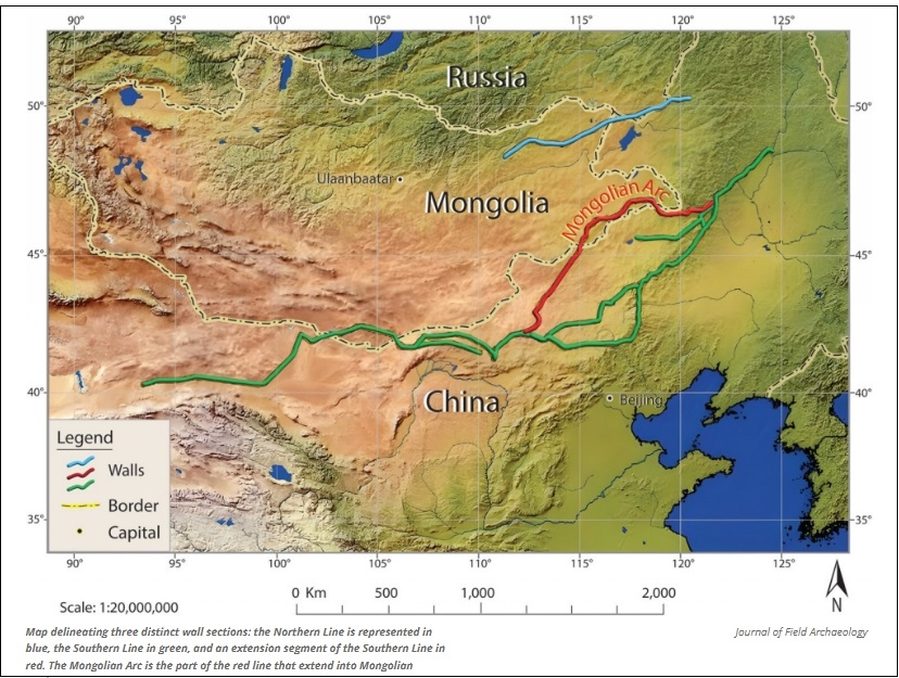 만리장성 연장선상 미스터리 고대 &#39;몽골 아크&#39;...왜 지어졌을까 VIDEO: Mysteries of the Mongolian Arc: Gaps hint at unexpected purpose of ancient wall