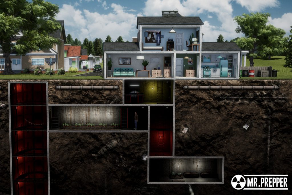  Mr Prepper 게임 핵전쟁 피난처 벙커 pc 스팀