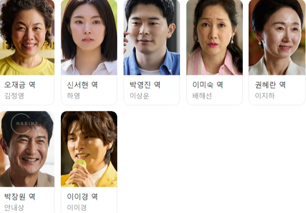덕후의 딸 출연진