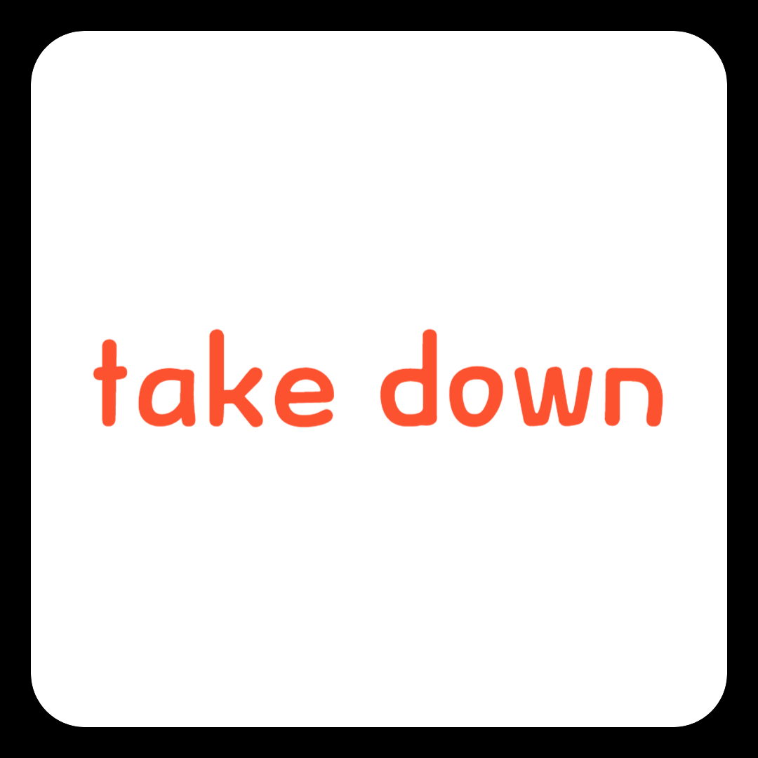 take down