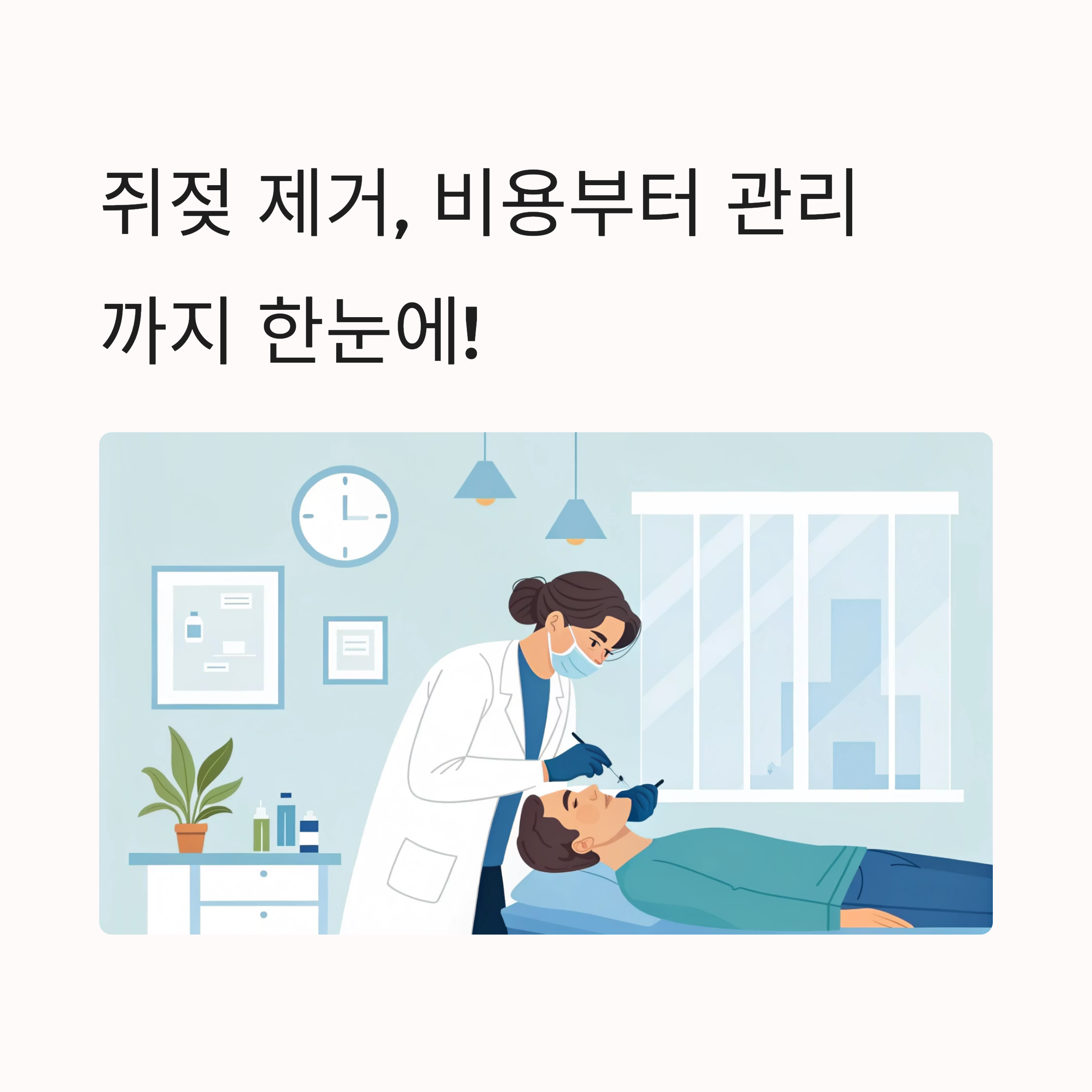 쥐젖 제거 비용