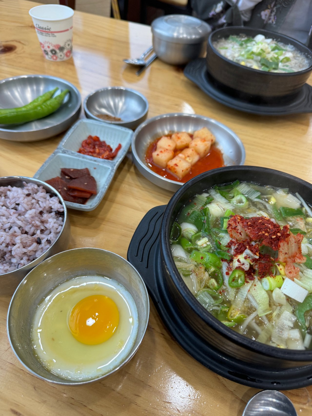 전주콩뿌리콩나물국밥 사진 2
